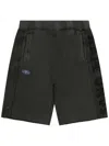 Aape By A Bathing Ape Logo-patch Shorts In Black