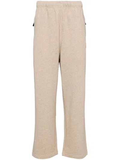 Aape By A Bathing Ape Logo-patch Straight Track Trousers In Neutrals