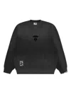 Aape By A Bathing Ape Logo-patch Sweater In Black