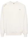 Aape By A Bathing Ape Logo Patch Sweatshirt In Neutrals