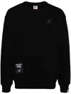 Aape By A Bathing Ape Logo Patch Sweatshirts In Black