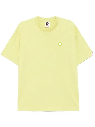 Aape By A Bathing Ape Logo-patch T-shirt In 绿色