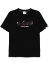 Aape By A Bathing Ape Logo-patch T-shirt In 黑色