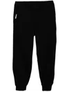 Aape By A Bathing Ape Logo-patch Tapered Trousers In Black