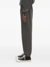 Aape By A Bathing Ape Logo-patch Track Pants In Gray