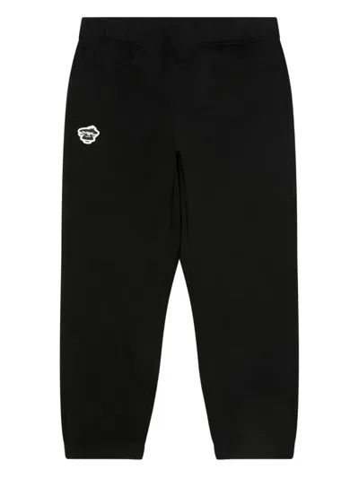 Aape By A Bathing Ape Logo-patch Track Pants In Black