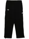 Aape By A Bathing Ape Logo Patch Track Pants In Black