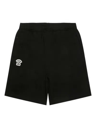 Aape By A Bathing Ape Logo-patch Track Shorts