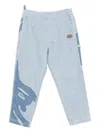 Aape By A Bathing Ape Logo-patch Trousers In Blue