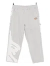 Aape By A Bathing Ape Logo-patch Trousers In Gray