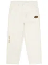 Aape By A Bathing Ape Logo-patch Trousers In Neutrals