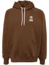 Aape By A Bathing Ape Logo-patched Hoodie In 褐色