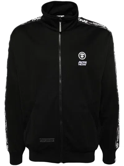 Aape By A Bathing Ape Logo-patched Jacket In Black