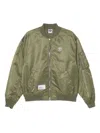 Aape By A Bathing Ape ロゴパッチ ジャケット In Green