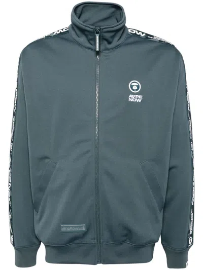Aape By A Bathing Ape Logo-patched Jacket In Green