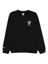 Aape By A Bathing Ape Sweatshirt Mit Logo-patch In Black