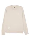 Aape By A Bathing Ape Logo-patched Sweatshirt In Neutral