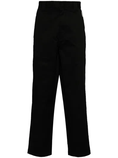Aape By A Bathing Ape Logo-patched Trousers In Black