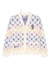 Aape By A Bathing Ape Cardigan Mit Logo-print In Brown