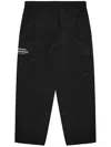 Aape By A Bathing Ape Logo-print Cargo Trousers In Schwarz