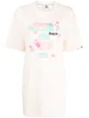 Aape By A Bathing Ape Logo-print Cotton-jersey T-shirt In Neutrals