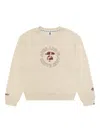 Aape By A Bathing Ape Logo-print Crew-neck Sweater In Neutral