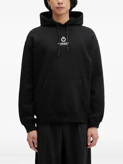 Aape By A Bathing Ape Logo-print Hoodie In Black