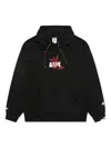 Aape By A Bathing Ape Logo-print Hoodie In Black