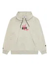 Aape By A Bathing Ape Logo-print Hoodie In Neutral