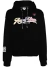 Aape By A Bathing Ape Logo-print Long-sleeved Hoodie In Black