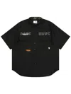 Aape By A Bathing Ape Logo-print Shirt In Black