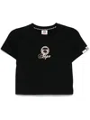 Aape By A Bathing Ape Logo-print T-shirt In 黑色