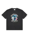 Aape By A Bathing Ape Logo-print T-shirt In Black