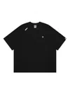 Aape By A Bathing Ape Logo-print T-shirt In Black