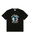Aape By A Bathing Ape Logo-print T-shirt In Black