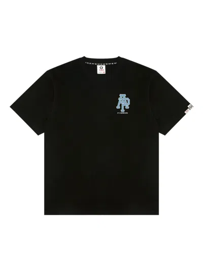 Aape By A Bathing Ape Logo-print T-shirt In Blue