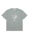 Aape By A Bathing Ape Logo-print T-shirt In Grey