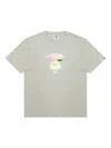 Aape By A Bathing Ape Logo-print T-shirt In Grey
