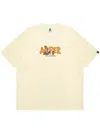 Aape By A Bathing Ape Logo-print T-shirt In Neutrals