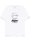 Aape By A Bathing Ape T-shirt Mit Logo-print In White