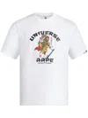 Aape By A Bathing Ape Graphic-print Cotton T-shirt In White