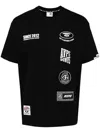 Aape By A Bathing Ape Logo-printed Cotton T-shirt In Black