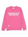 Aape By A Bathing Ape Sweatshirt Mit Logo-print In Animal Print