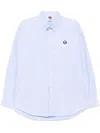 Aape By A Bathing Ape Logo Sleeves Shirt In 蓝色
