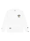 Aape By A Bathing Ape Logo Sweatshirt In White