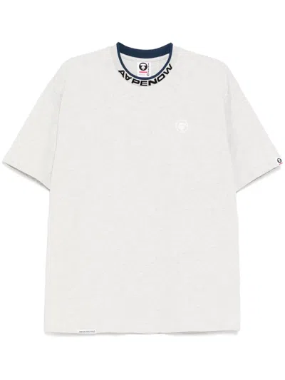 Aape By A Bathing Ape T-shirt Mit Logo In Grau