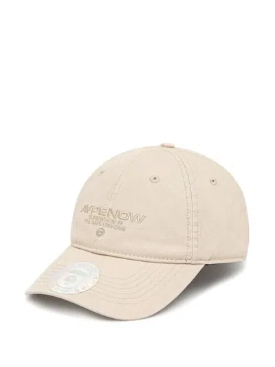 Aape By A Bathing Ape Logo-detail Baseball Cap In Neutral