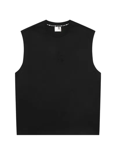 Aape By A Bathing Ape Logo-embroidered Tank Top In Black