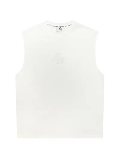 Aape By A Bathing Ape Logo-embroidered Tank Top In White