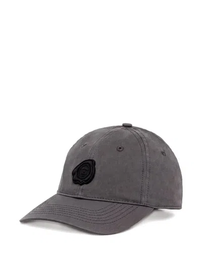Aape By A Bathing Ape Logo-patch Cap In Gray